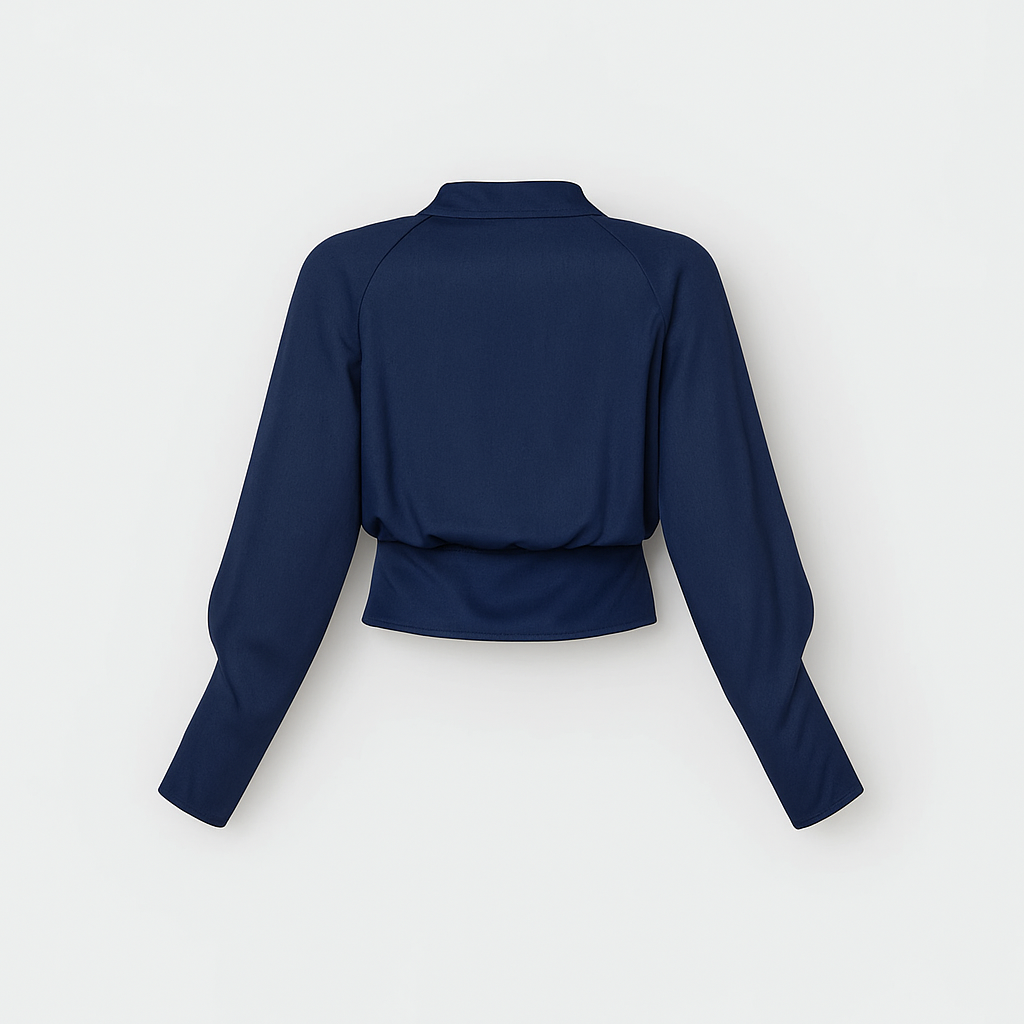 ELYRA™ | Blouse à manches bouffantes en coton