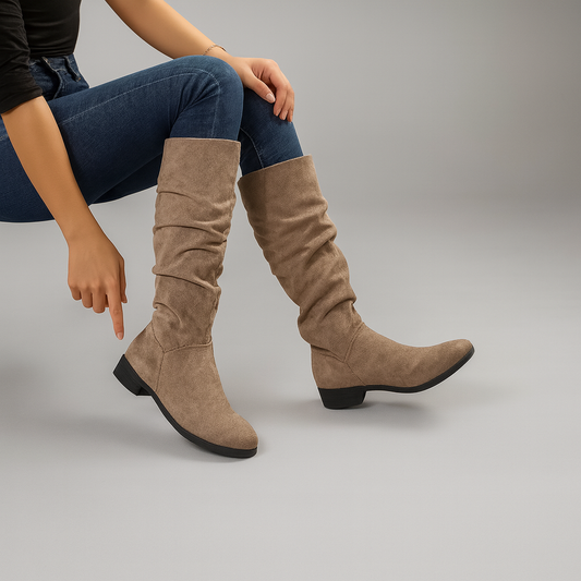 ELYRA™ | Western Knee High Boots