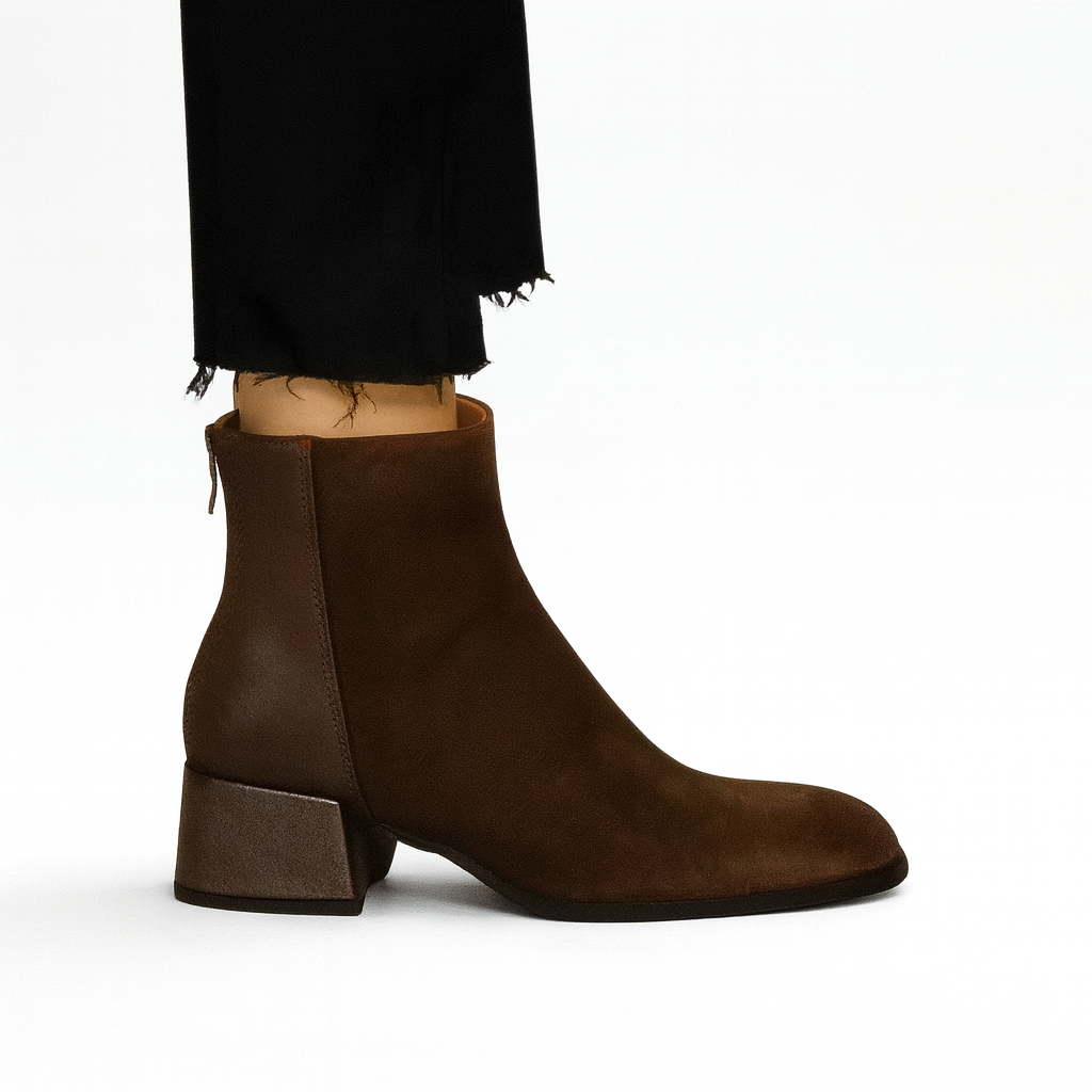 ELYRA™ | Suede Ankle Boots
