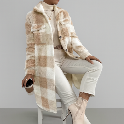 ELYRA™ | Wool Trench Coat