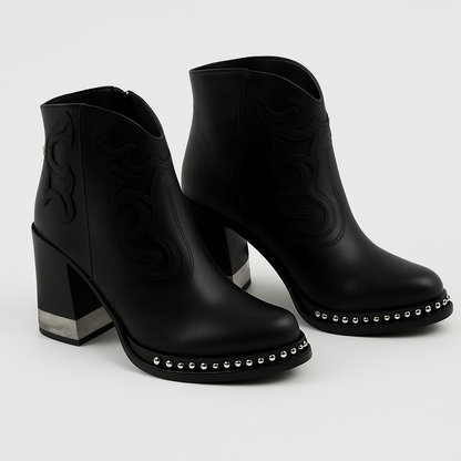 ELYRA™ | Leather Ankle Boots