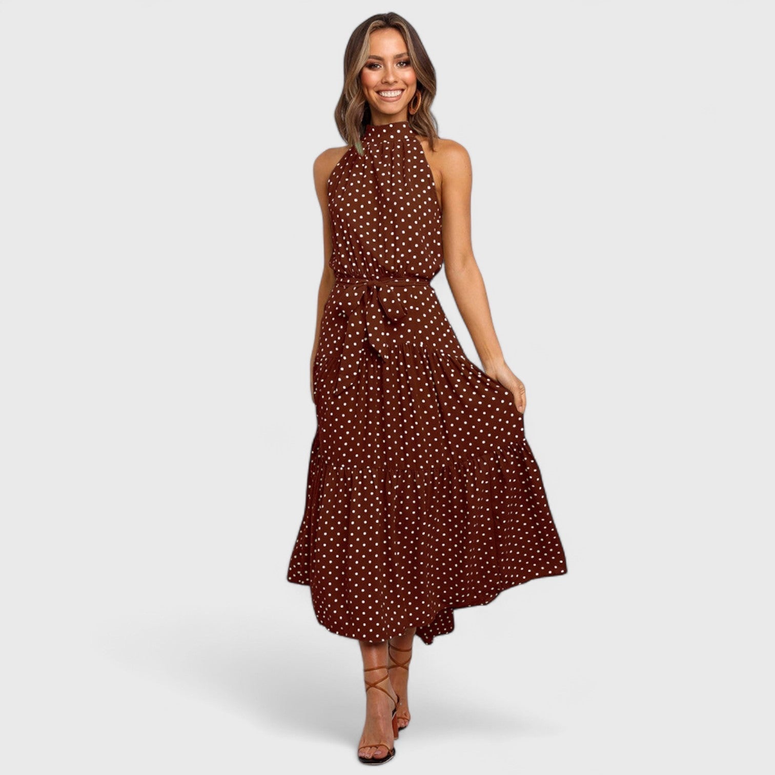 ELYRA™ | Maxi Dress with Flowers
