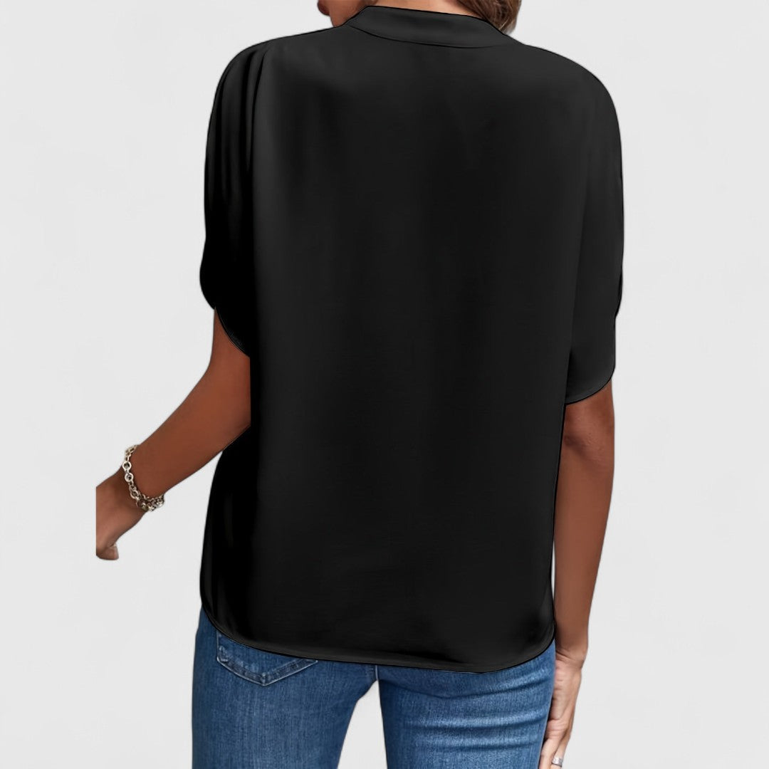 ELYRA™ | Chemise à manches longues en coton satiné