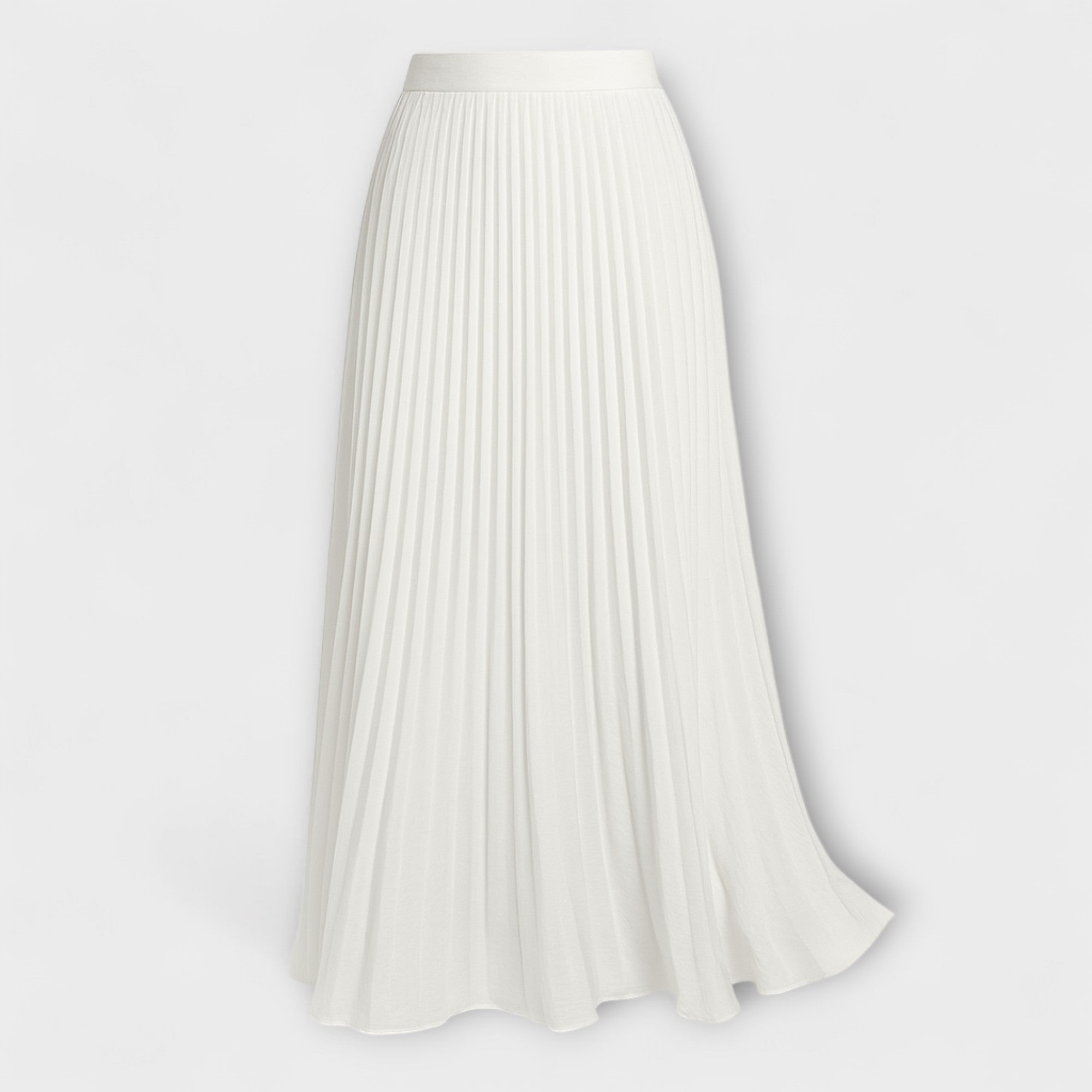 ELYRA™ | Jupe Maxi Plissée en tissu fluide