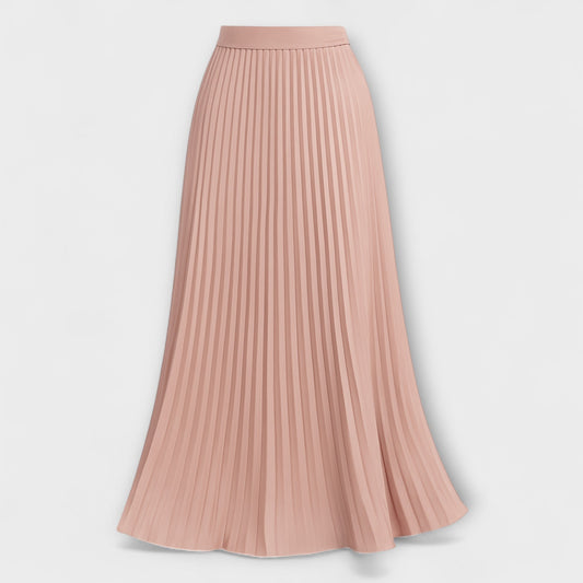 ELYRA™ | Maxi Pleated Skirt in Flowing Fabric
