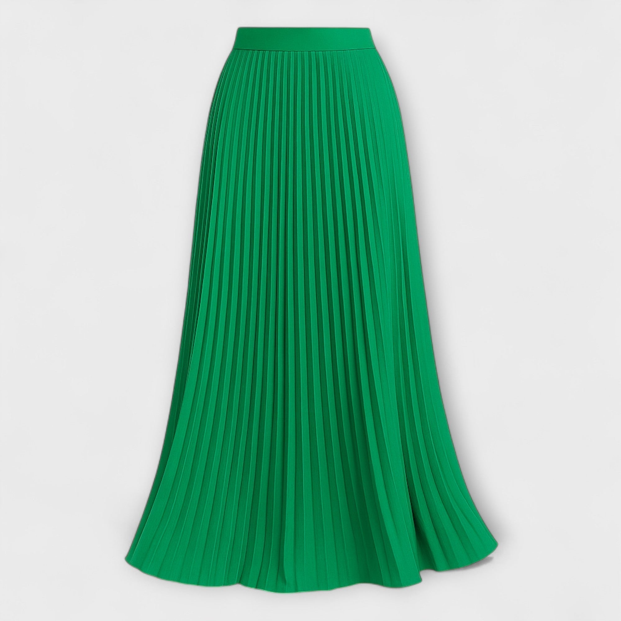 ELYRA™ | Jupe Maxi Plissée en tissu fluide