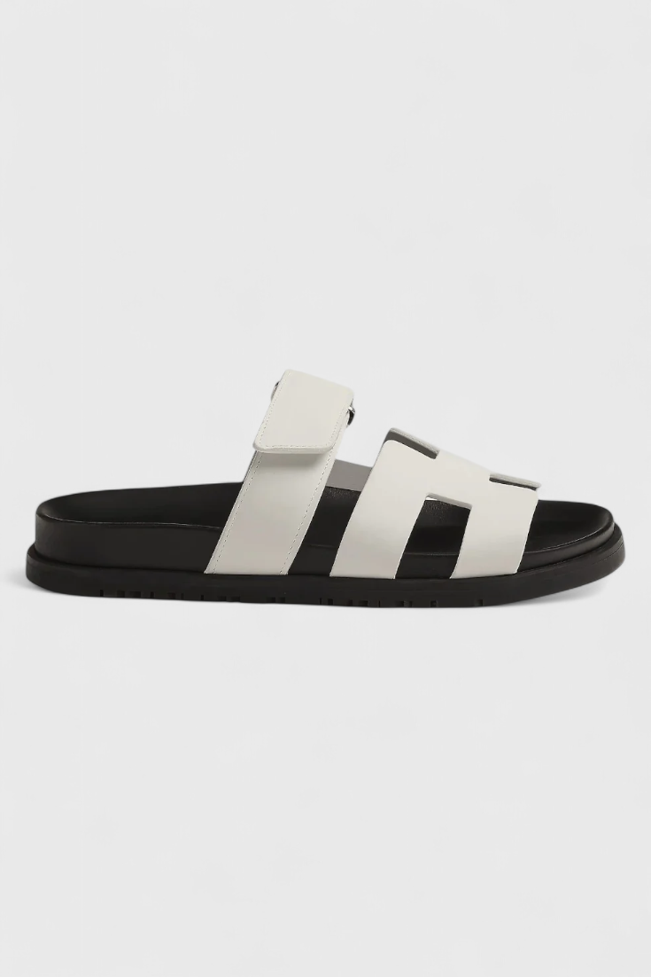 ELYRA™ | Leather Summer Sandals with Crossed Straps