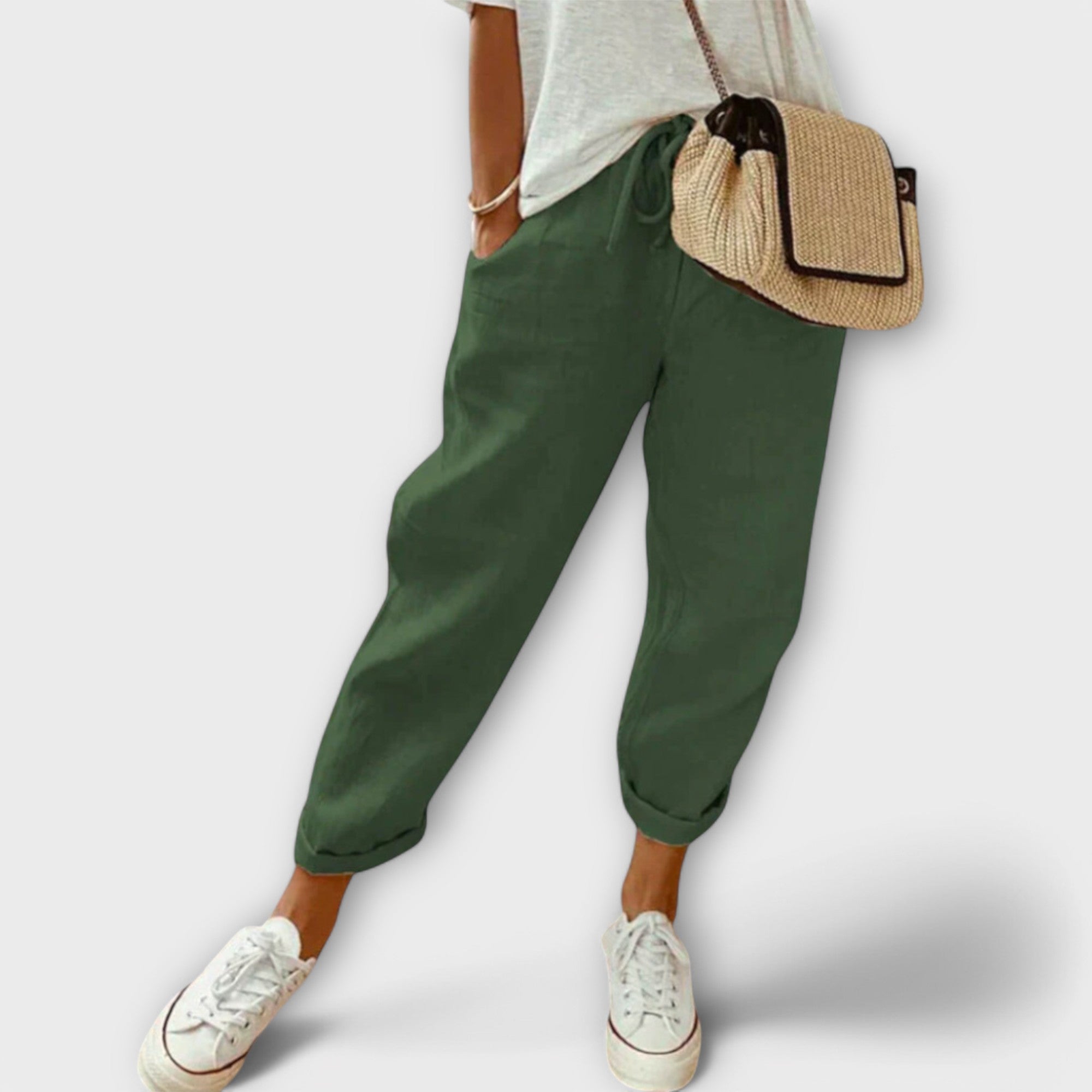 ELYRA™ | Casual Linen Trousers