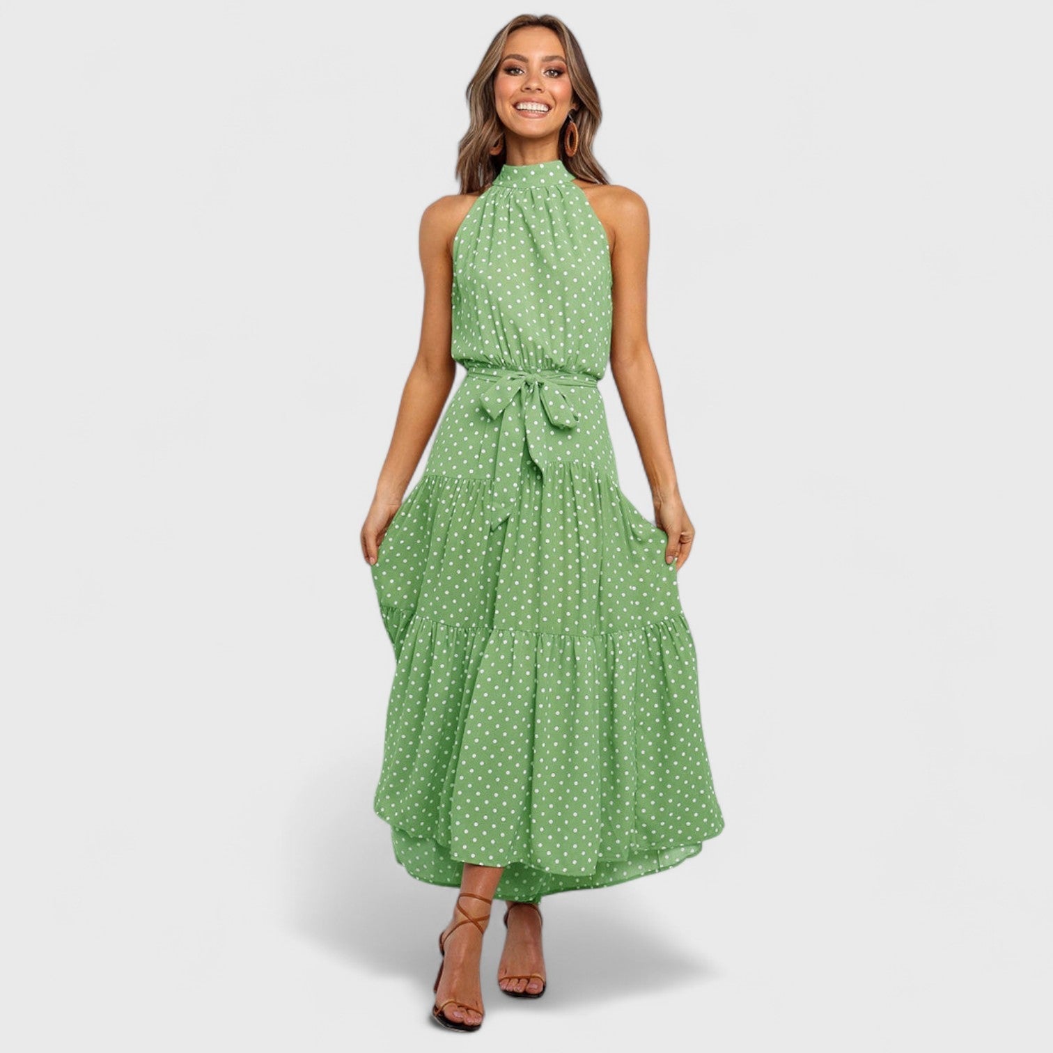 ELYRA™ | Maxi Dress with Flowers