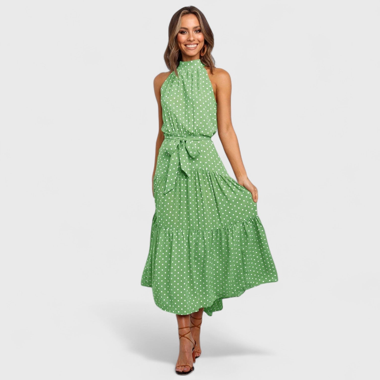 ELYRA™ | Maxi Dress with Flowers