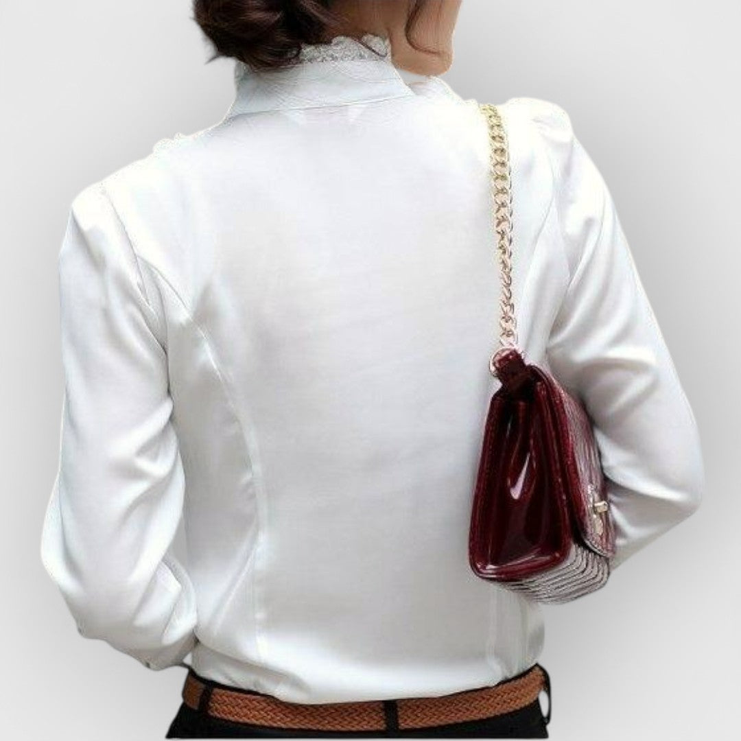 ELYRA™ | Blouse en lin à rayures
