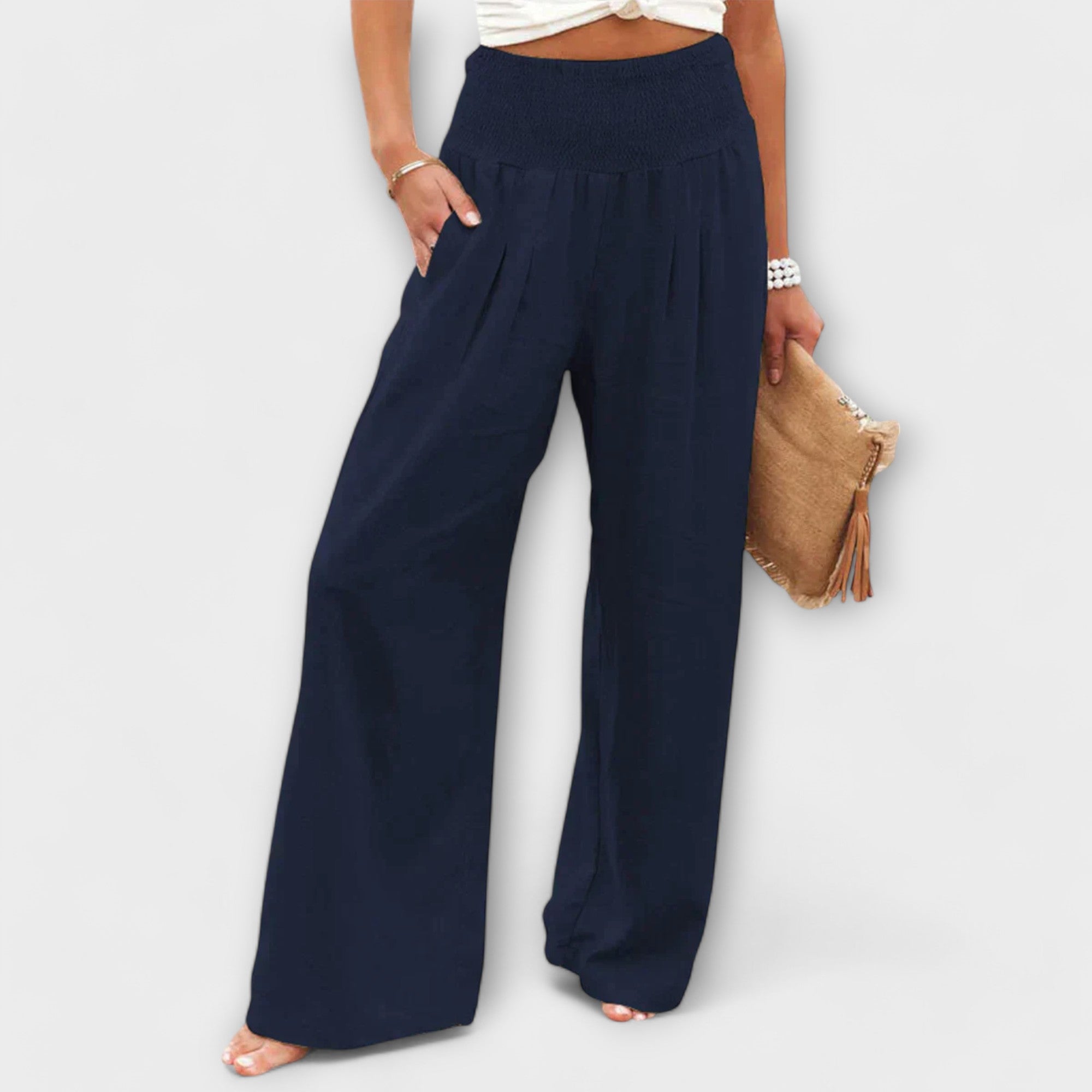 ELYRA™ | Lightweight Linen Trousers