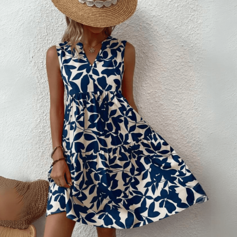 ELYRA™ | Mid-length sleeveless A-line dress