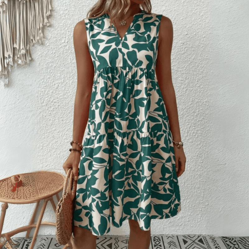 ELYRA™ | Mid-length sleeveless A-line dress