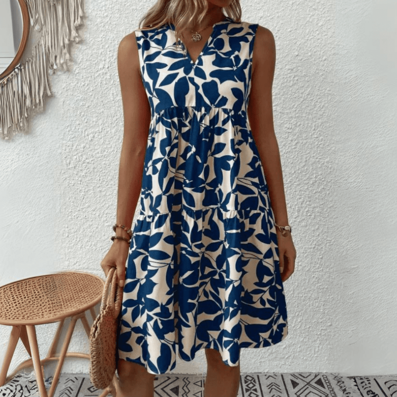 ELYRA™ | Mid-length sleeveless A-line dress