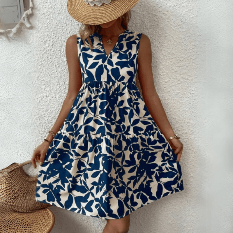 ELYRA™ | Mid-length sleeveless A-line dress