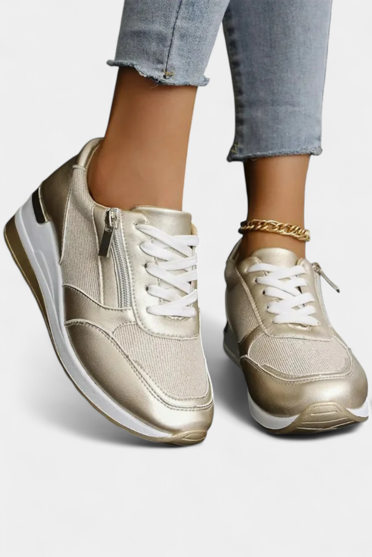 ELYRA™ | Chaussures de confort orthopédique en cuir souple