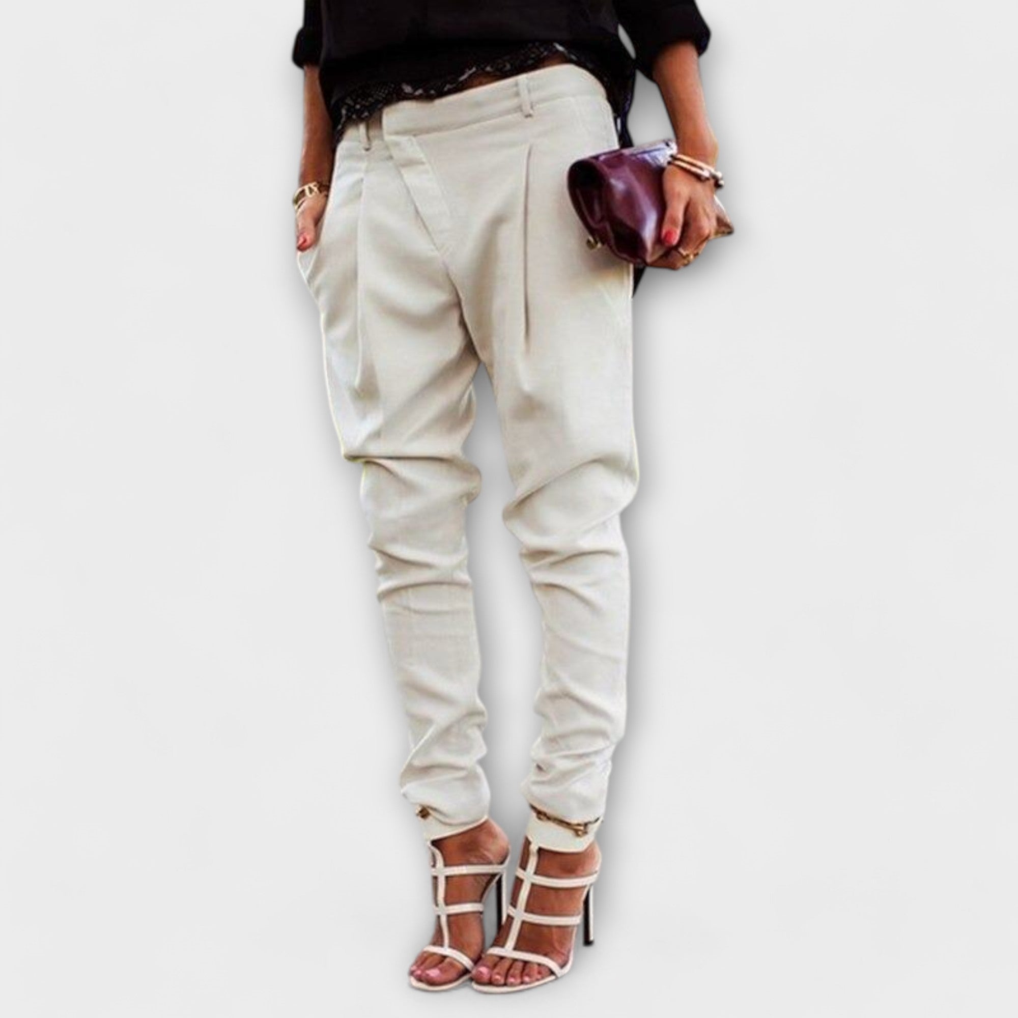 ELYRA™ | Fluid Striped Trousers