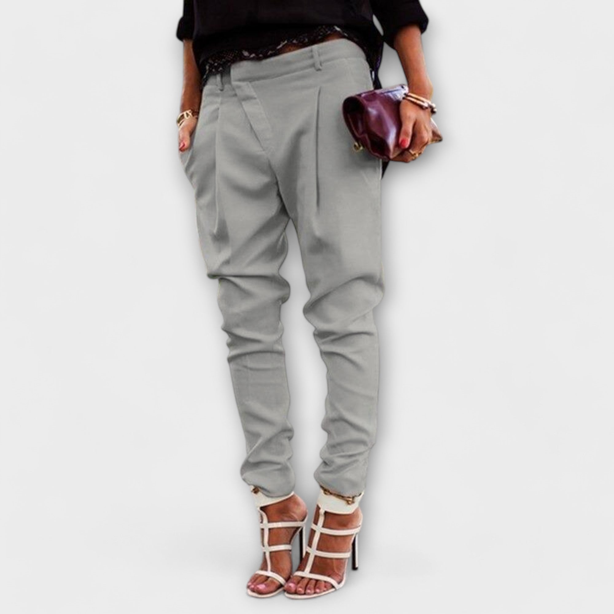 ELYRA™ | Fluid Striped Trousers