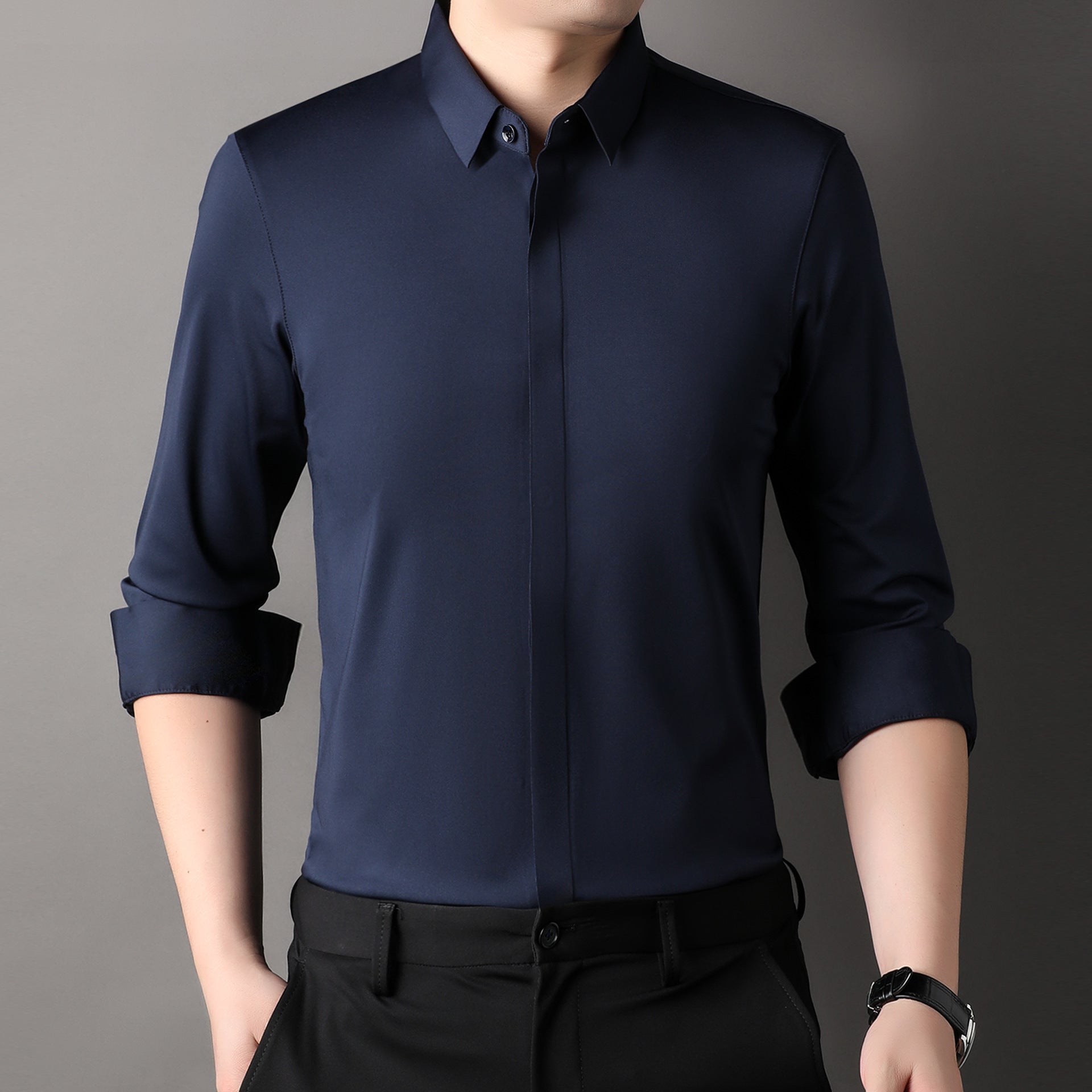 The Mitchel Shirt | Wrinkle-Free Stretch Shirt for Men