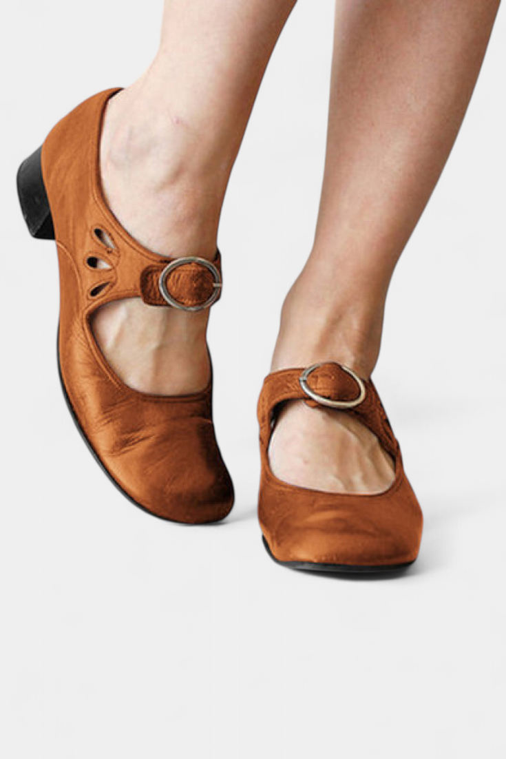 ELYRA™ | Leather Orthopaedic Sandals with Ergonomic Sole