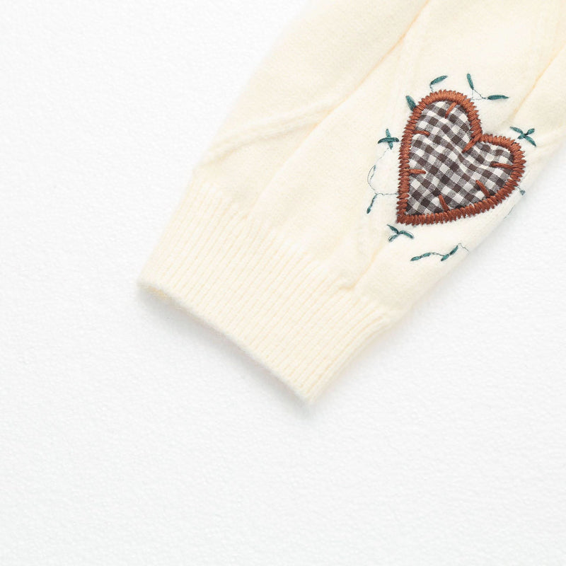 ELYRA™ | En Maille Brodé Coeur