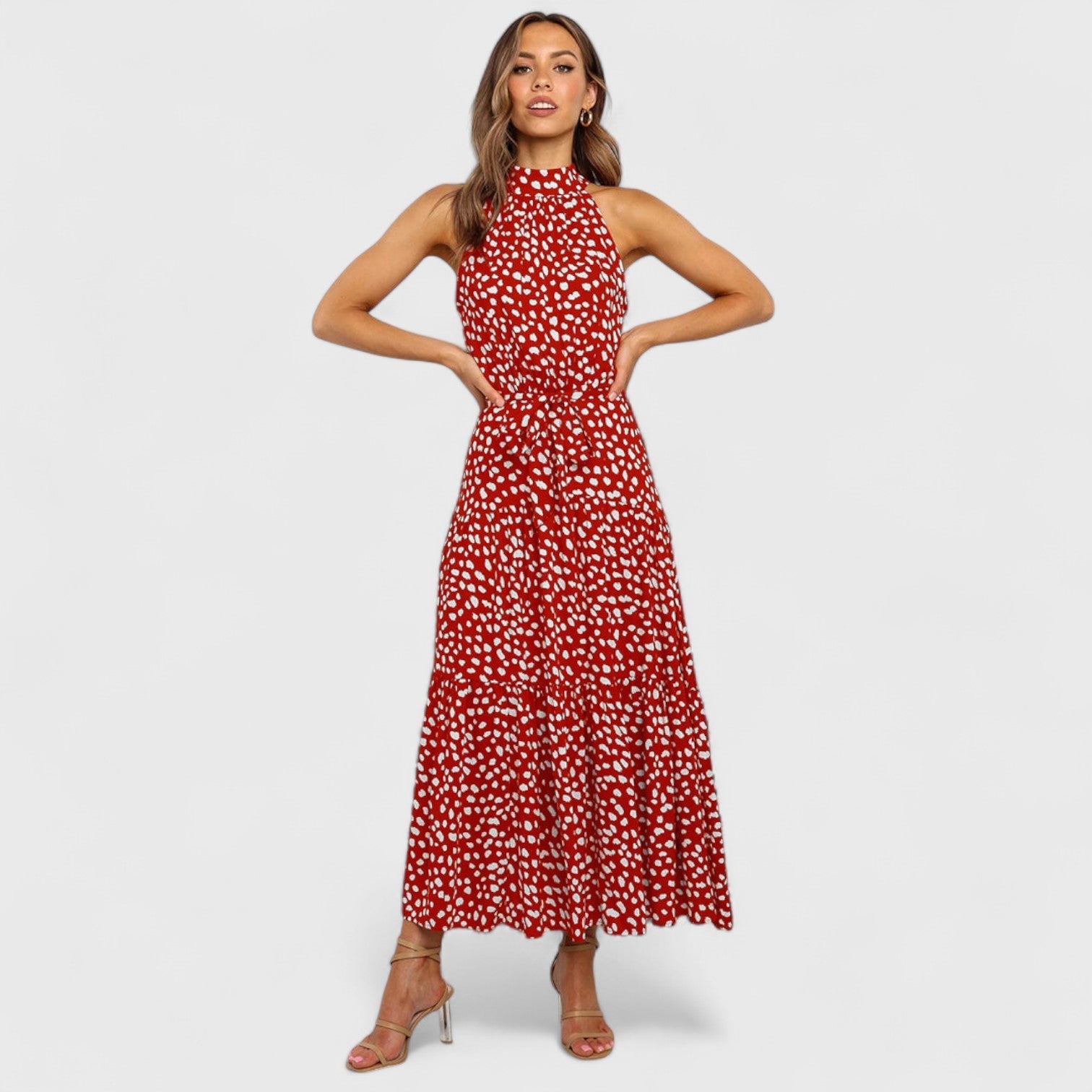 ELYRA™ | Maxi Dress with Flowers