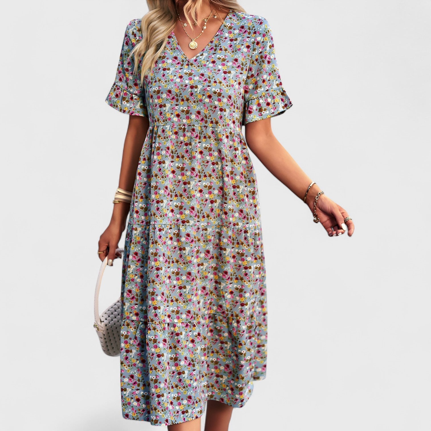 ELYRA™ | Elegant Floral Dress