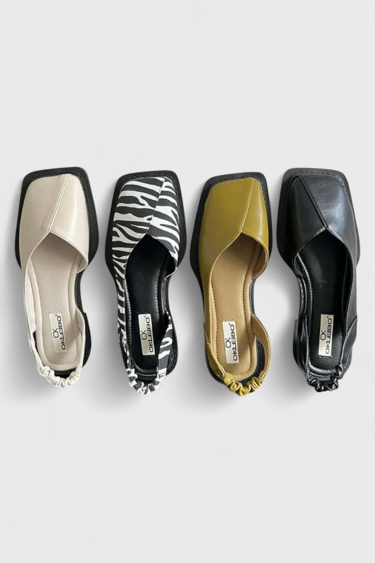 ELYRA™ | Quilted Square-Toe Baskets
