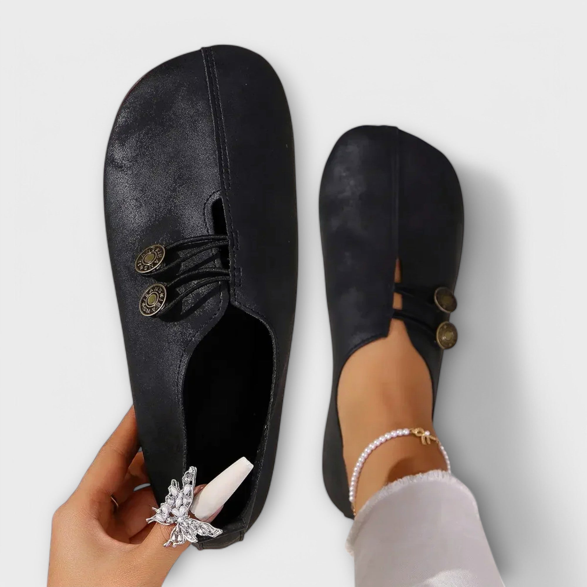 ELYRA™ | Mocassin en daim ultraléger