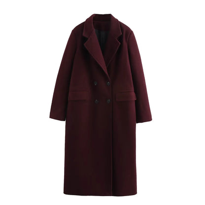 ELYRA™ | Wool Trench Coat