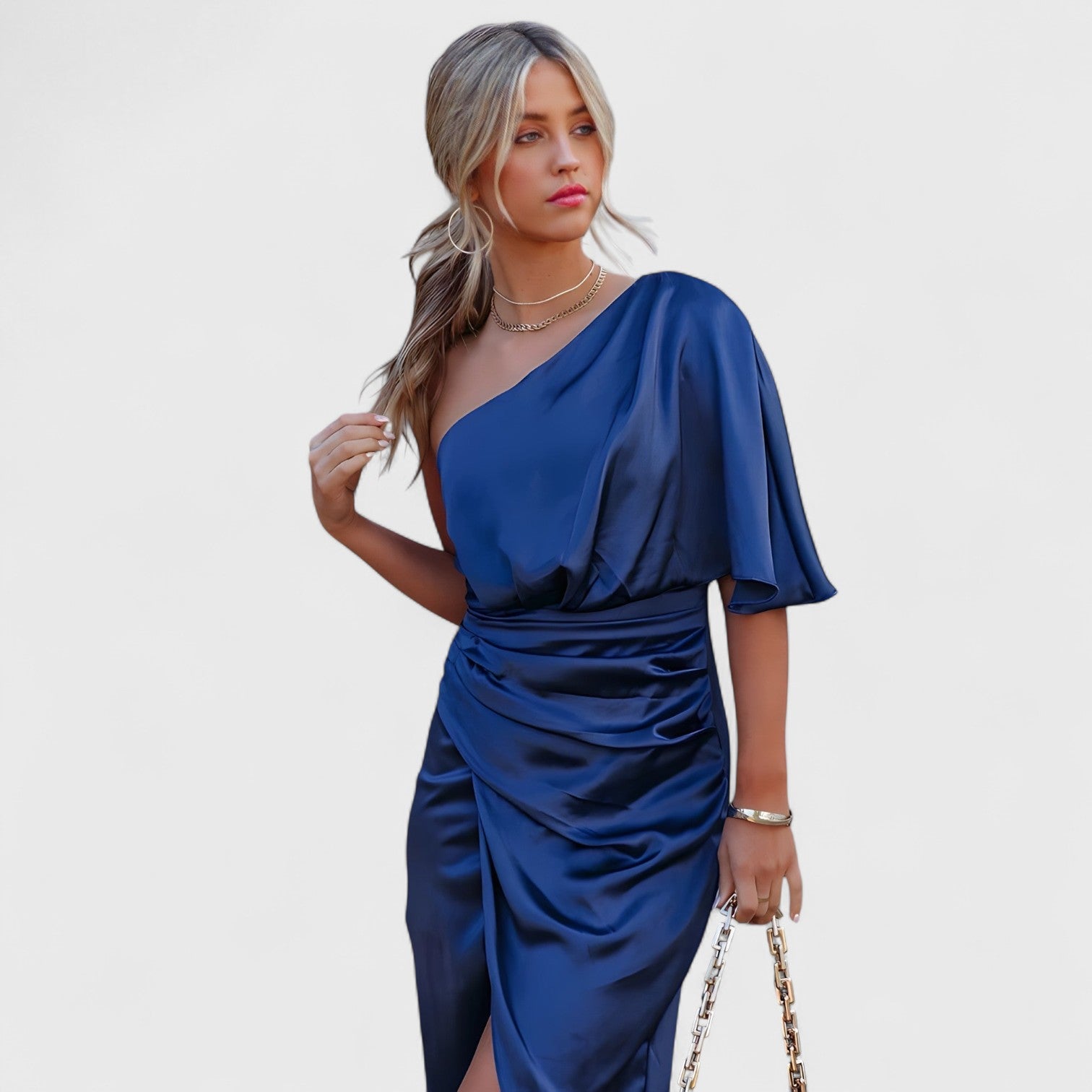 ELYRA™ | Elegant One-Shoulder Dress