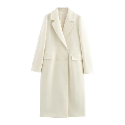 ELYRA™ | Wool Trench Coat
