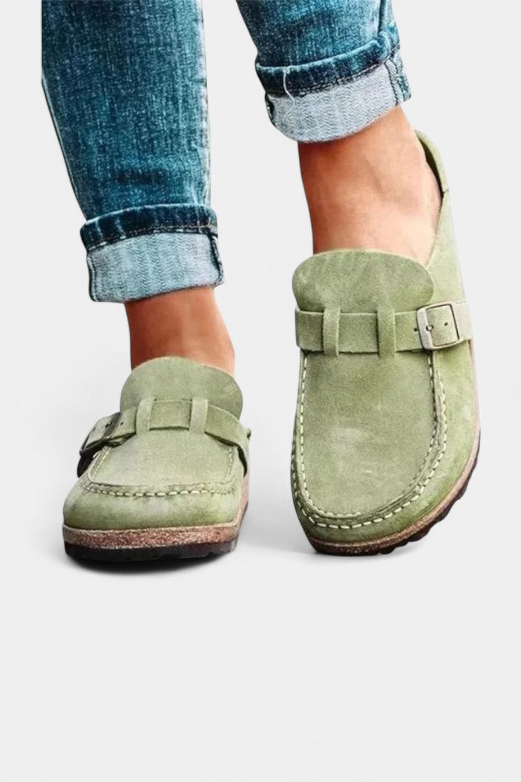 ELYRA™ | Classic Suede Clogs