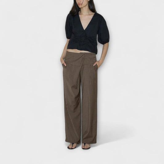 ELYRA™ | Striped Foldable Trousers