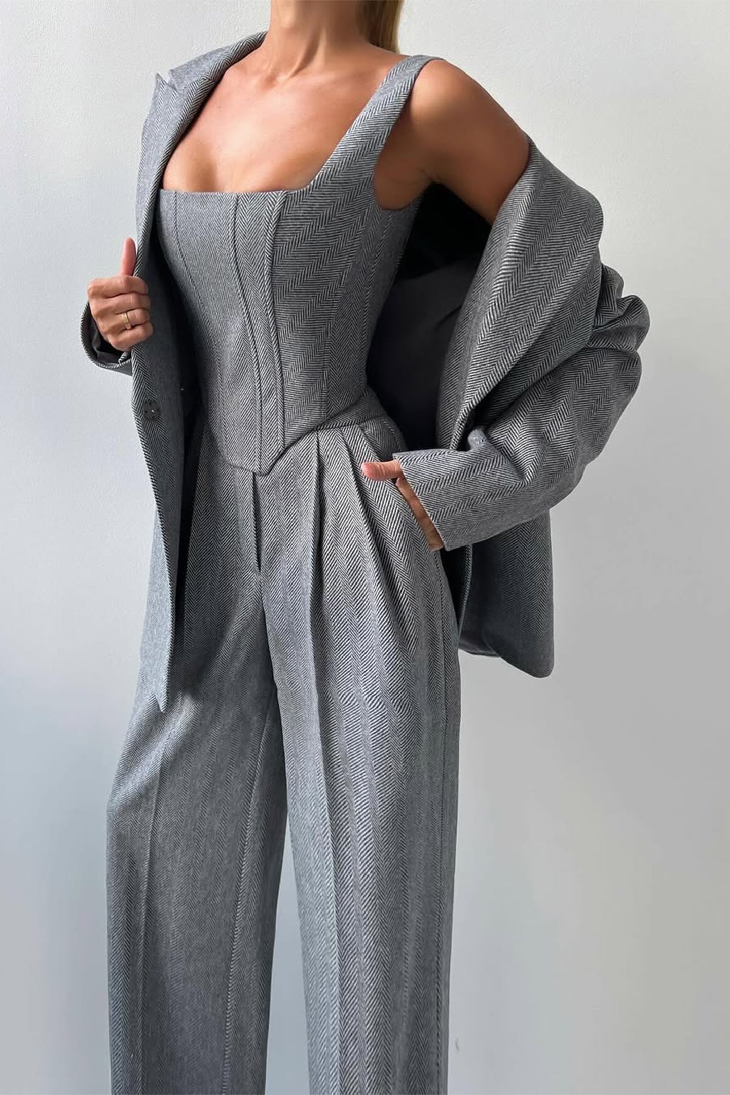 ELYRA™ | Ensemble avec blazer à double boutonnage