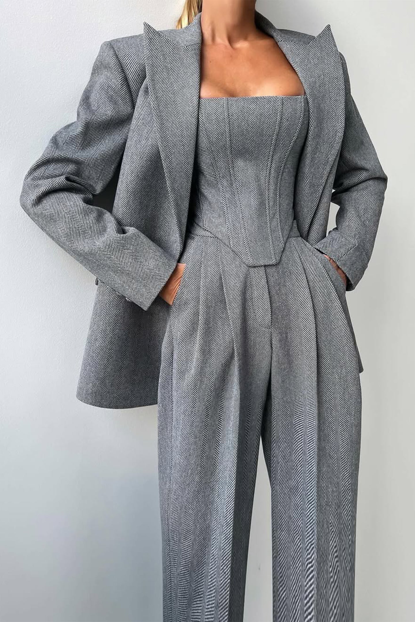 ELYRA™ | Ensemble avec blazer à double boutonnage