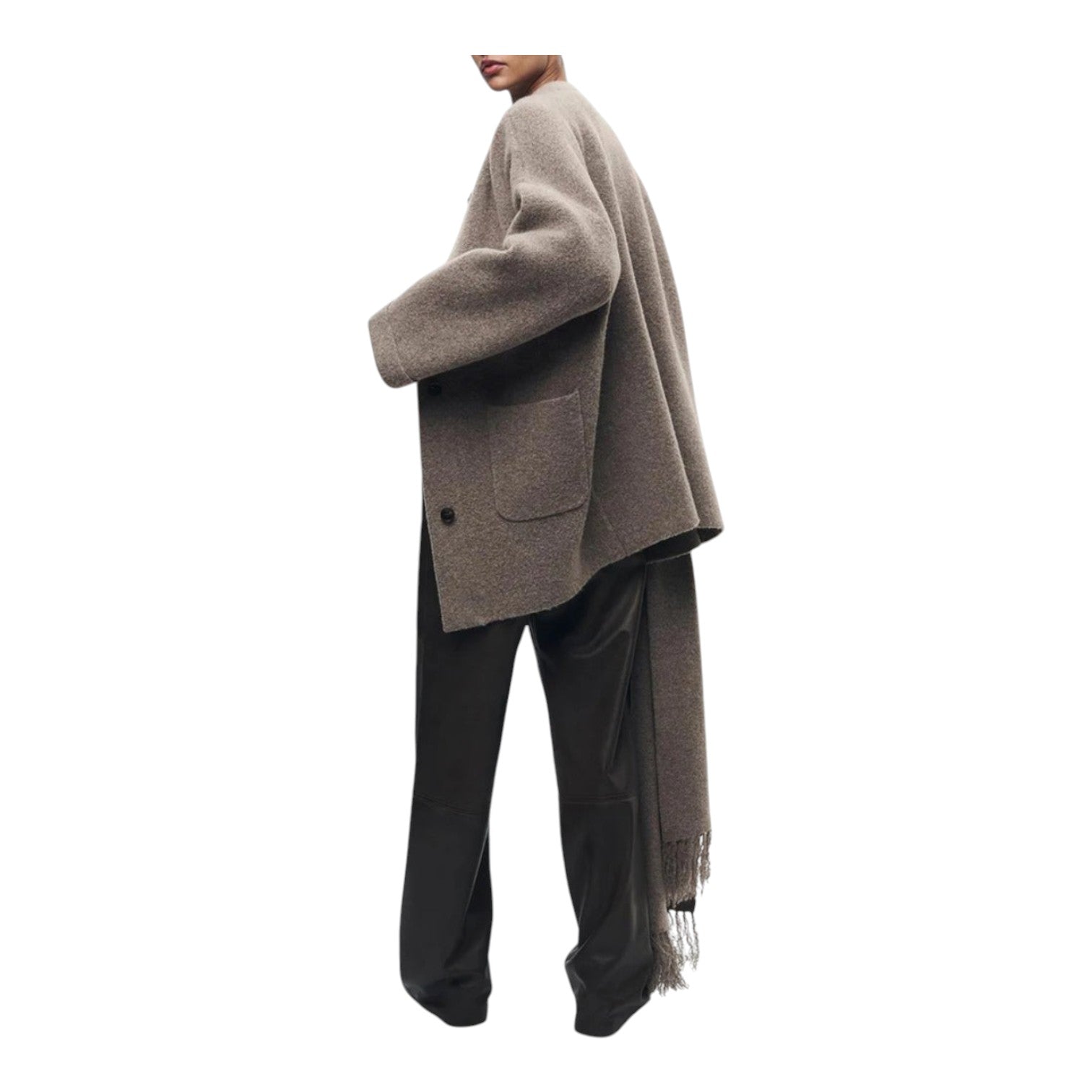 ELYRA™ | Cardigan with Scarf