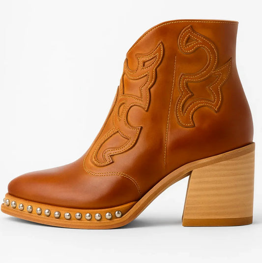 ELYRA™ | Leather Ankle Boots