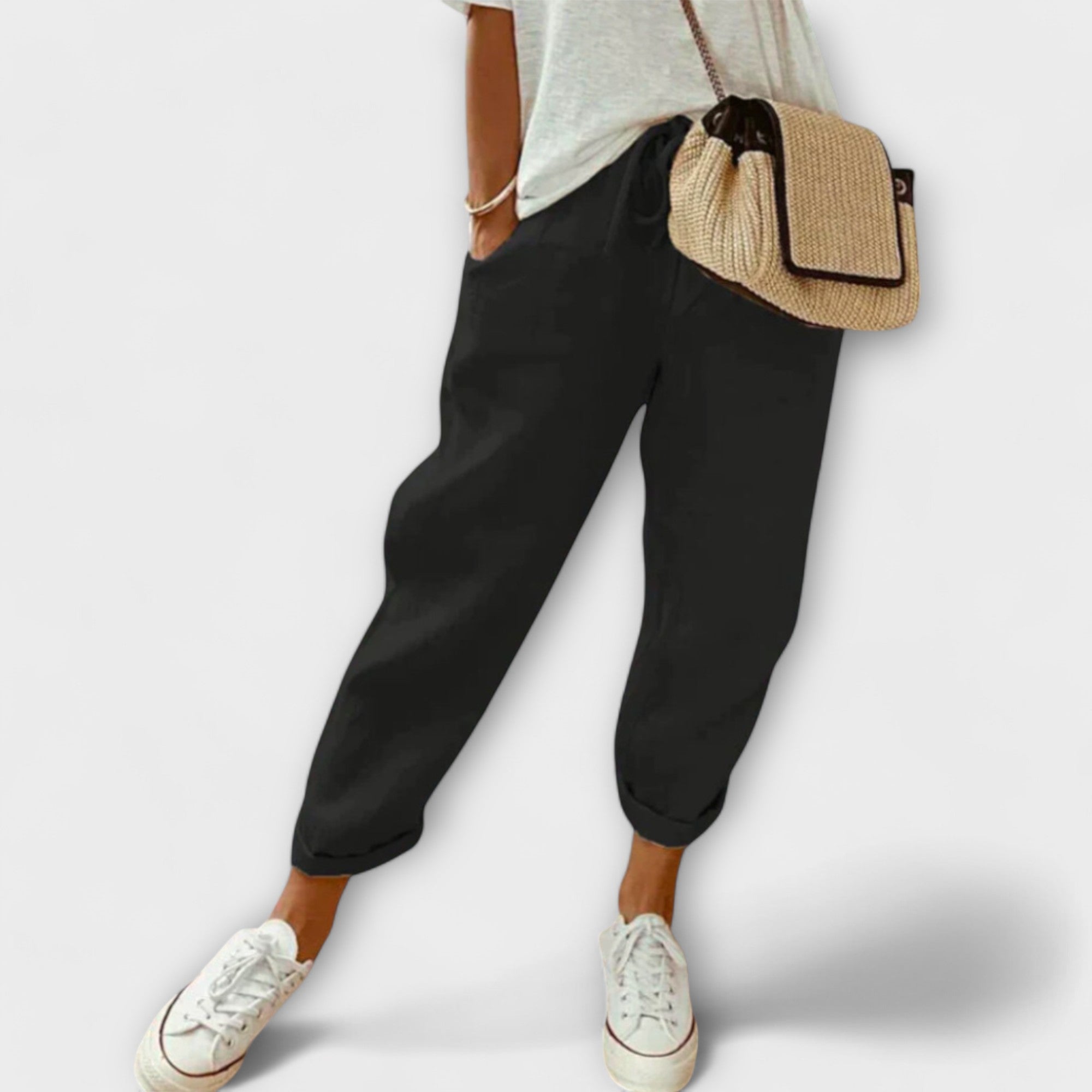 ELYRA™ | Casual Linen Trousers