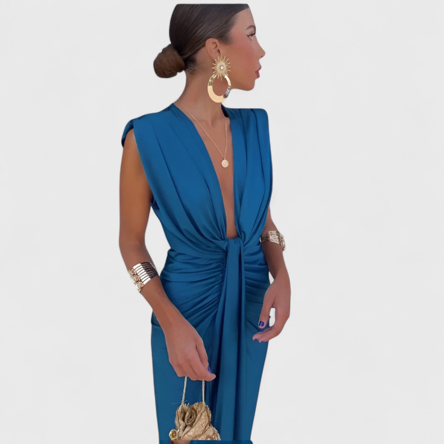 ELYRA™ | long backless dress for summer