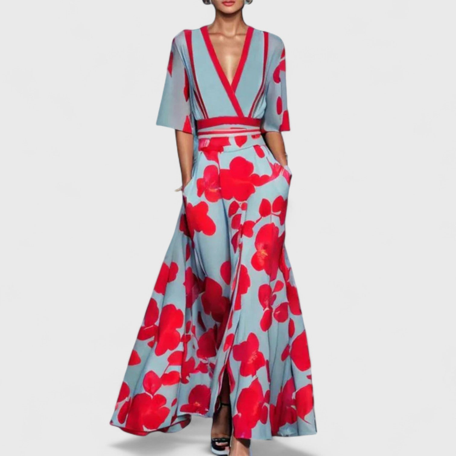 ELYRA™ | Floral Print Dress