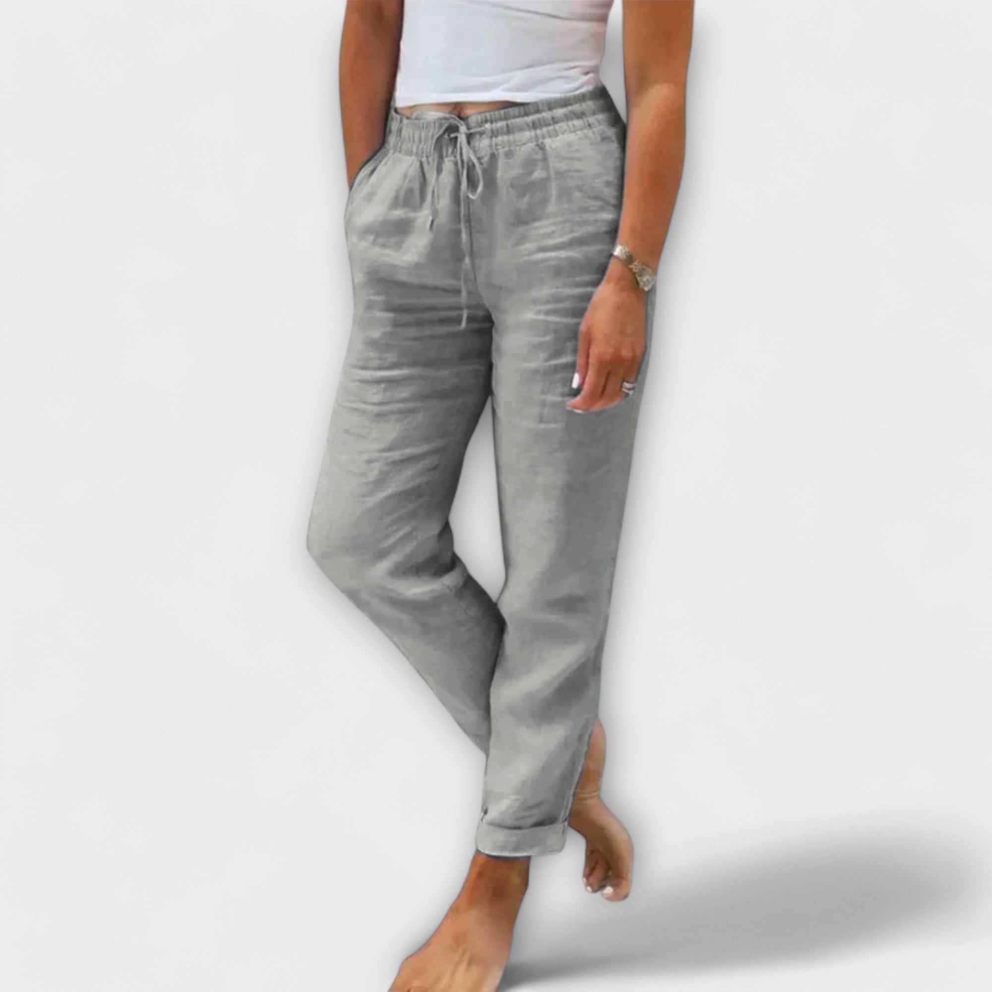 ELYRA™ | Lightweight Linen Trousers