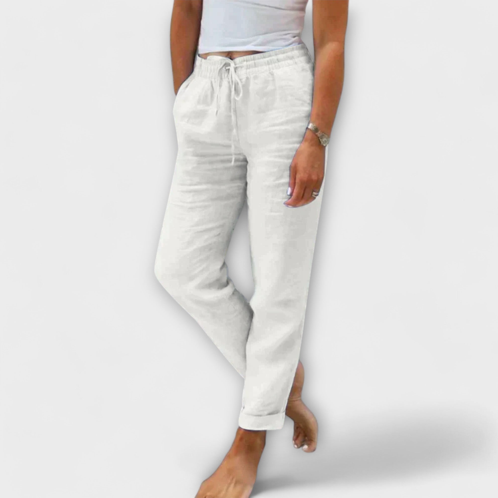 ELYRA™ | Lightweight Linen Trousers