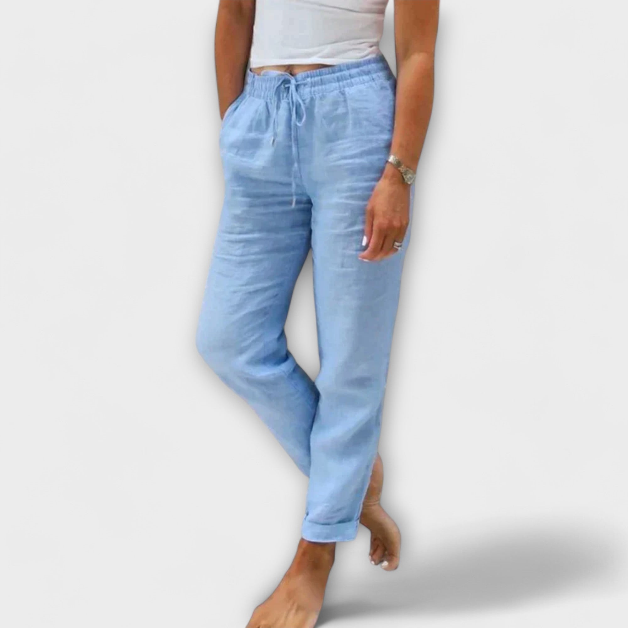 ELYRA™ | Lightweight Linen Trousers