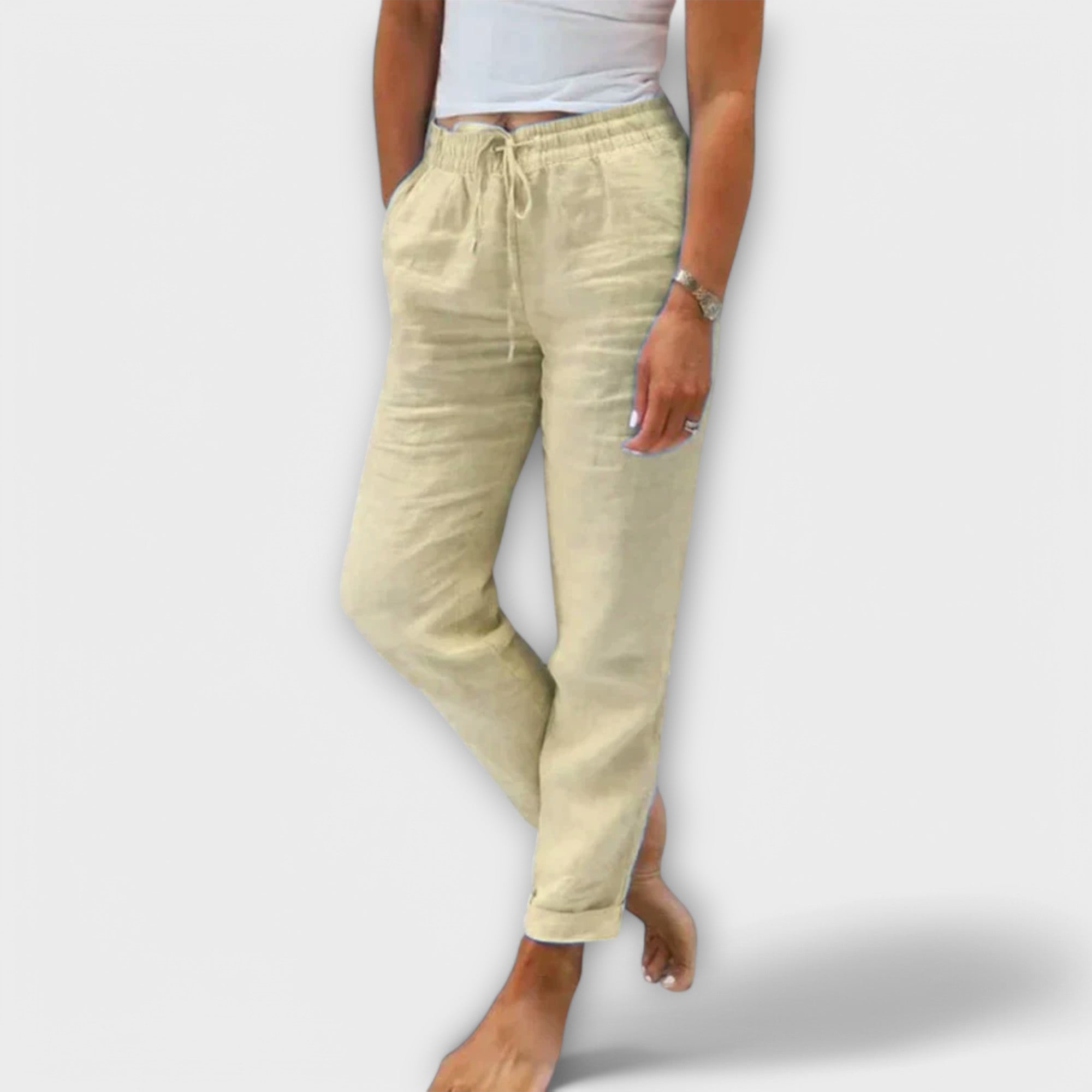 ELYRA™ | Lightweight Linen Trousers