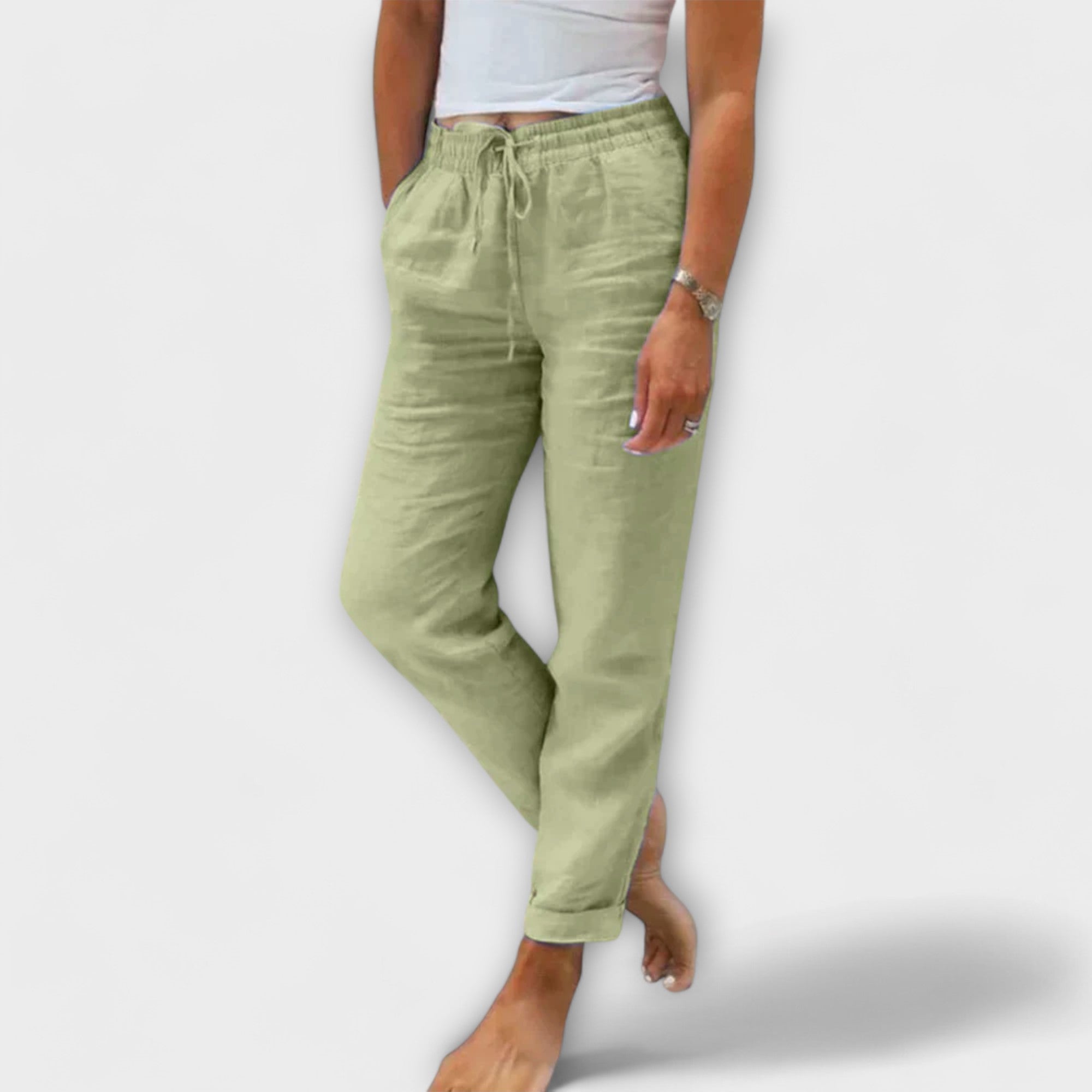 ELYRA™ | Lightweight Linen Trousers
