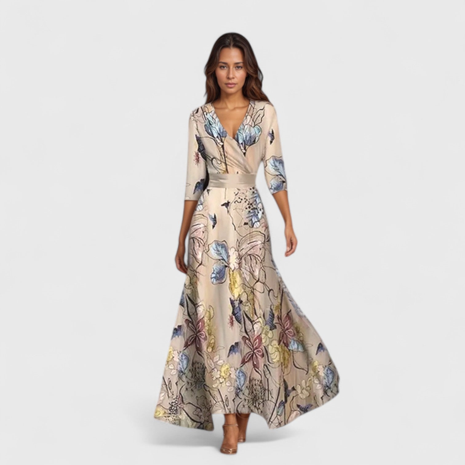 ELYRA™ | Floral Print Dress