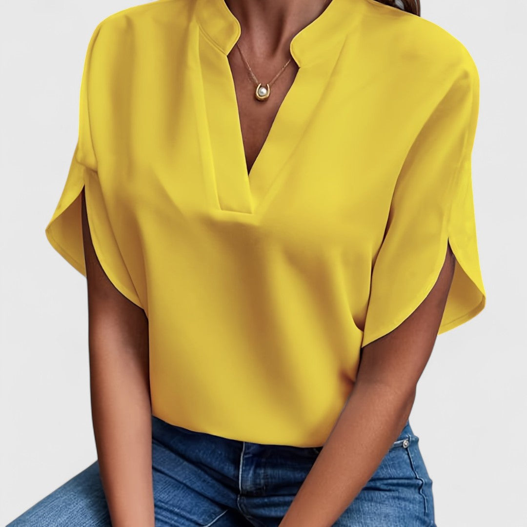 ELYRA™ | Chemise à manches longues en coton satiné