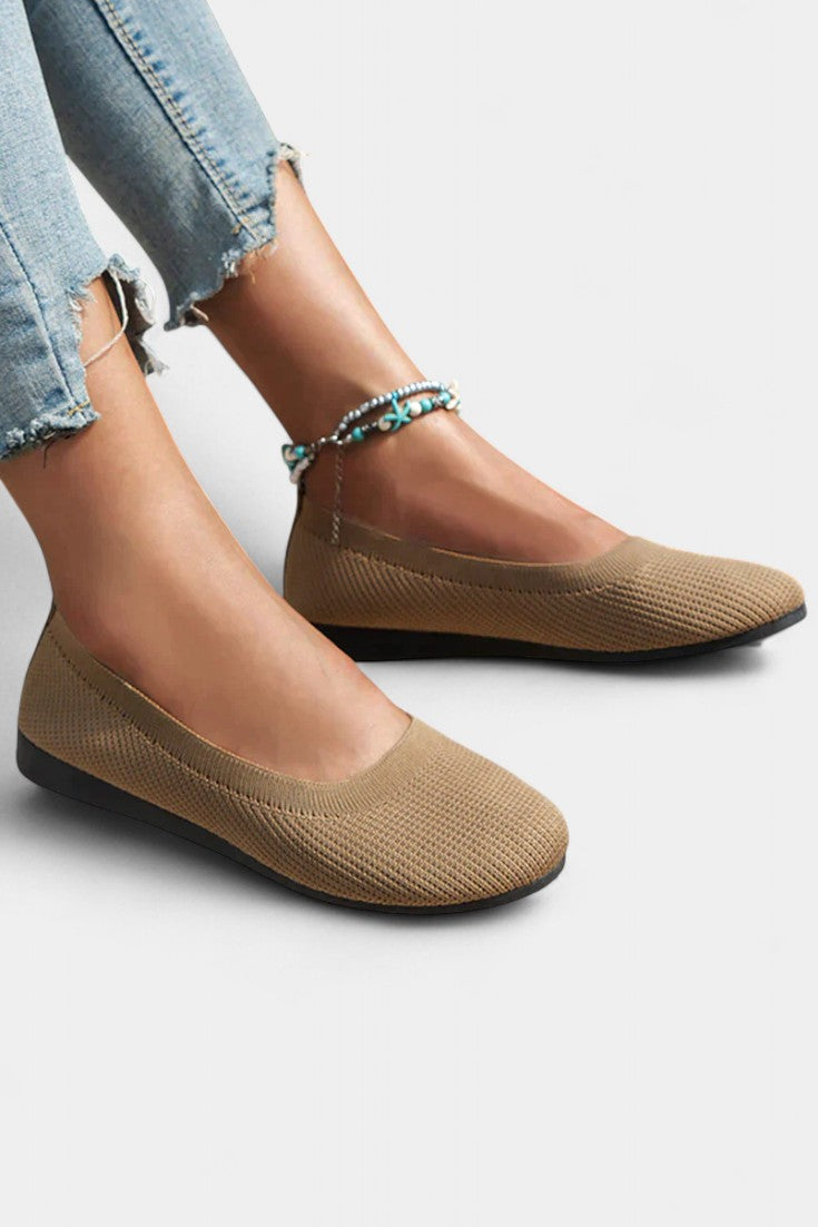 ELYRA™ | Ballerines orthopédiques sans lacets en cuir souple